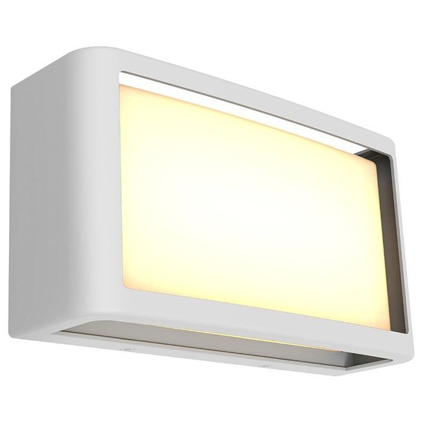 Access Lighting Malibu, Outdoor LED Wall Mount, White Finish, Acrylic Lens 20023LEDDMG-WH/ACR